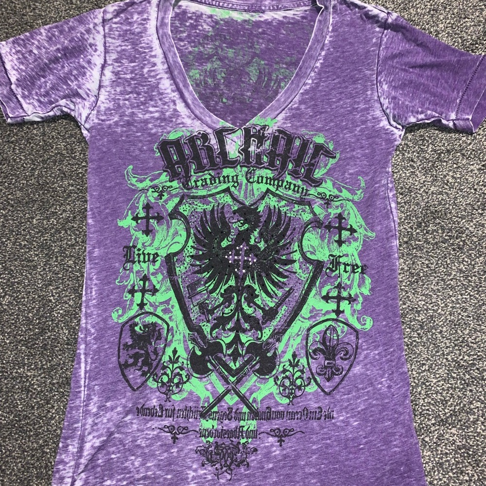 Ladies Archaic short sleeve